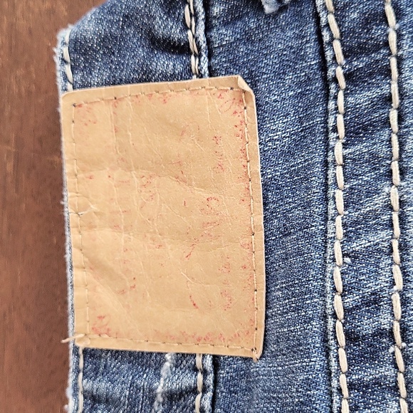 Amethyst Jeans distressed wide leg mid rise - Picture 15 of 17